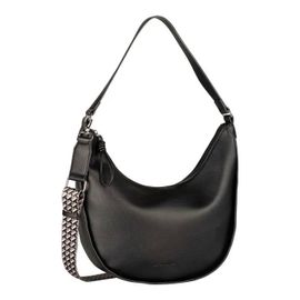 TOM TAILOR Sac à épaule noir pour femme - Tatiana Hobo Bag M 317330