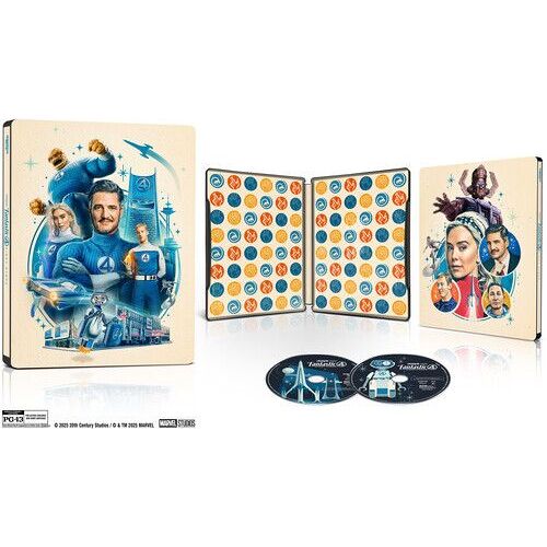 The Fantastic Four: First Steps (Steelbook) [Ultra Hd] Ltd Ed, With Blu-Ray, Steelbook, 4k Mastering, Digital Copy, Subtitled