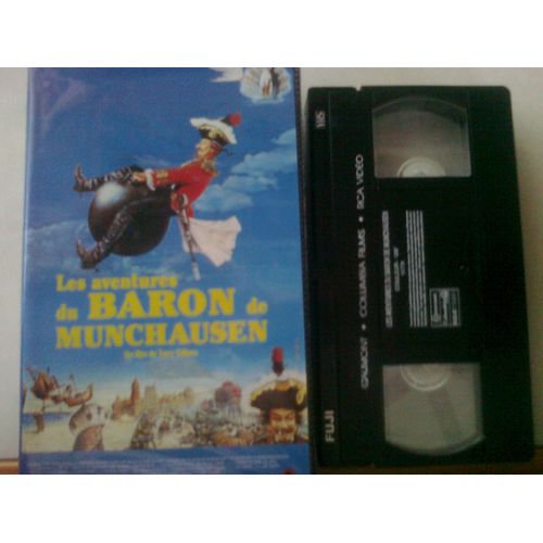 Cassette Vidéo Vhs - Les Aventures Du Baron De Munchausen - John Neville