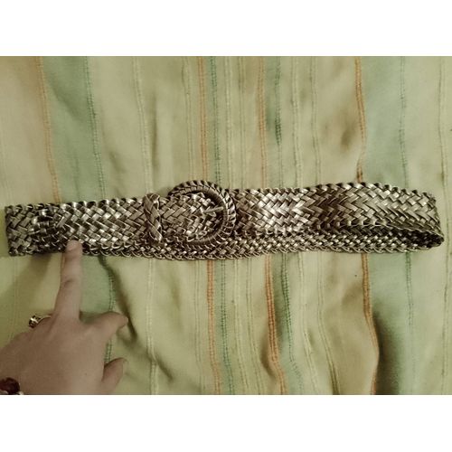 Ceinture Dorée 42 Xl Vintage Années 80.