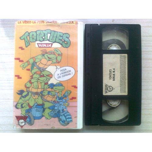 Cassette Vidéo Vhs - Les Aventures Des Tortues Ninja - Volume 4