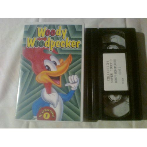Cassette Vidéo Vhs - Les Aventures De Woody Woodpecker Et Ses Amis - Walter Lantz