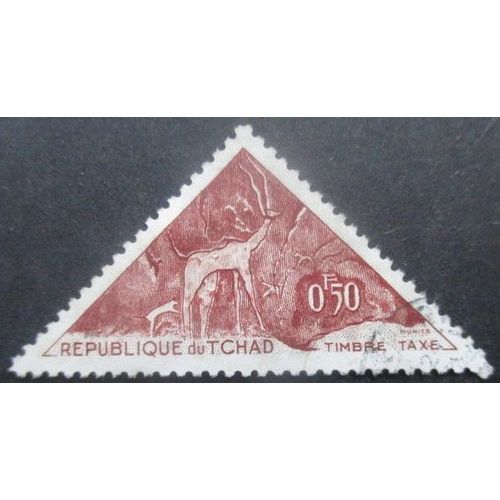 Tchad Taxe N°23 Oblitéré