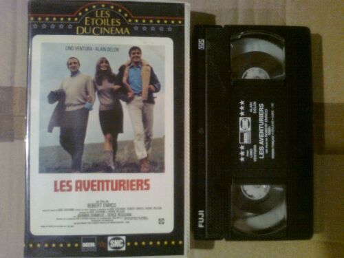 Cassette Vidéo Vhs - Les Aventuriers - Alain Delon