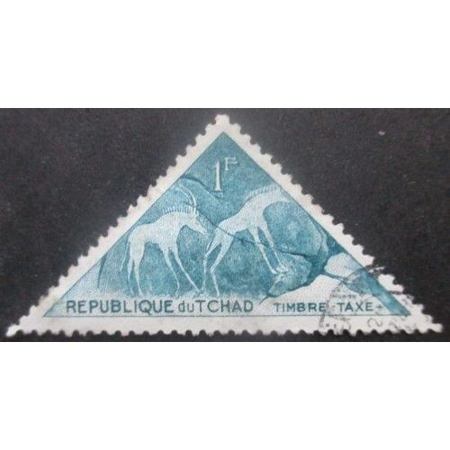 Tchad Taxe N°26 Oblitéré