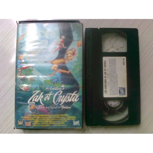 Cassette Vidéo Vhs - Les Aventures De Zak Et Crysta Dans La Foret Tropicale De Ferngully