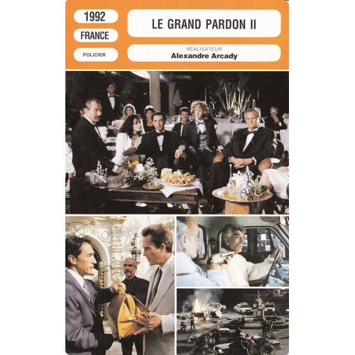 Fiche Monsieur Cinema Le Grand Pardon 2