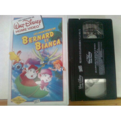 Cassette Vidéo Vhs - Les Aventures De Bernard Et Bianca - Walt Disney
