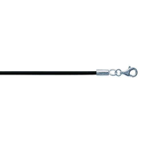 Cordon Brillaxis Caoutchouc Noir 45 Cm