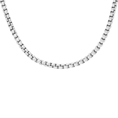 Collier Chaine Homme Fossil Ellis Acier