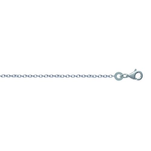 Chaîne Maille Forçat Argent 45cm