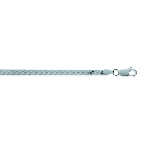 Chaîne Brillaxis Maille Miroir 42 Cm
