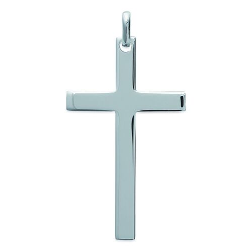 Pendentif Brillaxis Croix Argent Rhodié 925/1000