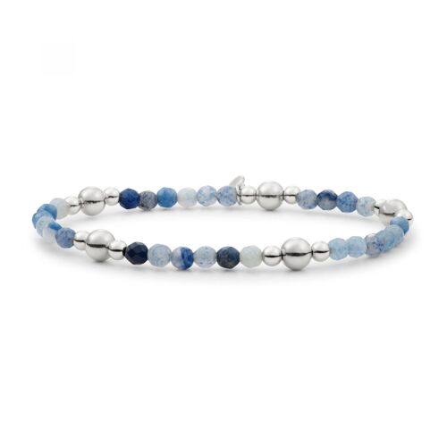 Bracelet Sparkling Jewels Aventurine Argent
