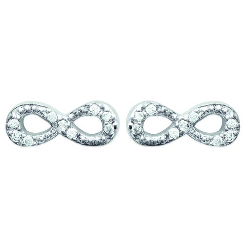 Boucles D'oreilles Brillaxis Infini Empierrées