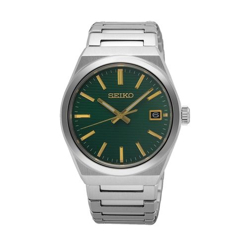 Montre Seiko Classique Fond Vert
