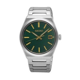 Montre Seiko Classique Fond Vert