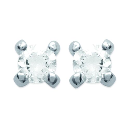Boucles D'oreilles Brillaxis Puces 2mm