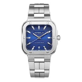 Montre Herbelin Cap Camarat Automatique Acier Cadran Bleu