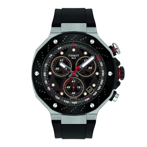 Montre Tissot T-Race Moto Gp Noire Edition Limitée À 8000 Pièces