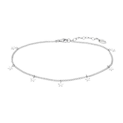 Chaine De Cheville Étoiles Lotus Argent