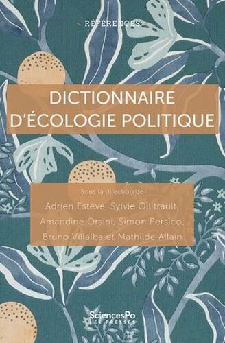 Dictionnaire D'écologie Politique