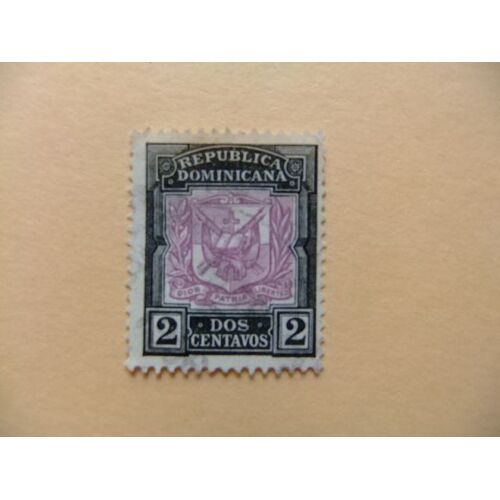 89 Republica Dominicana 1905 / Escudo / Yvert 135 Fu