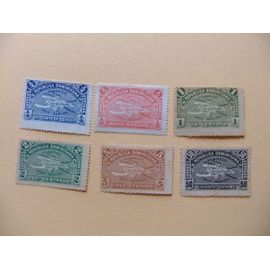 89 Republica Dominicana 1900 / Mapa De La Isla / Yvert 93 / 97 + 100 (*)