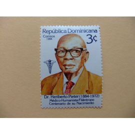 89 Republica Dominicana 1984 / Doctor Heriberto Pieter / Yvert 922 Mnh