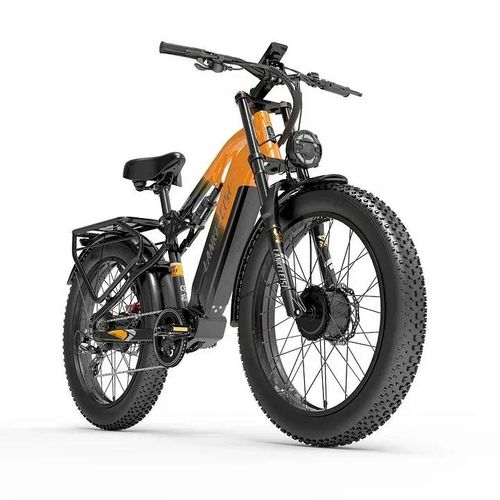 Vélo Électrique Lankeleisi M800 Max - Double Moteur 2000w - Sumsung Batterie Amovible 20ah - Autonomie 130 Km - Shimano 7 Vitesses Vtt