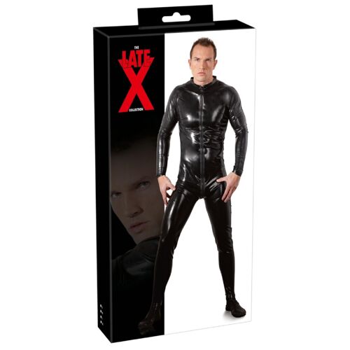 Men's Latex Jumpsuit Xl Xl