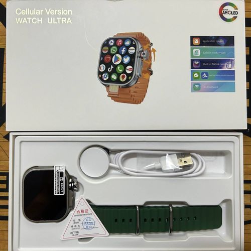 CD12 S10 Ultra 3 Smartwatch 4G 5G 2.26 pouces Amoled Android 12.0 montre intelligente avec caméra rotative boussole GPS WIFI 2080mAH batterie,8 Go 128 Govert Argenté[Z36]