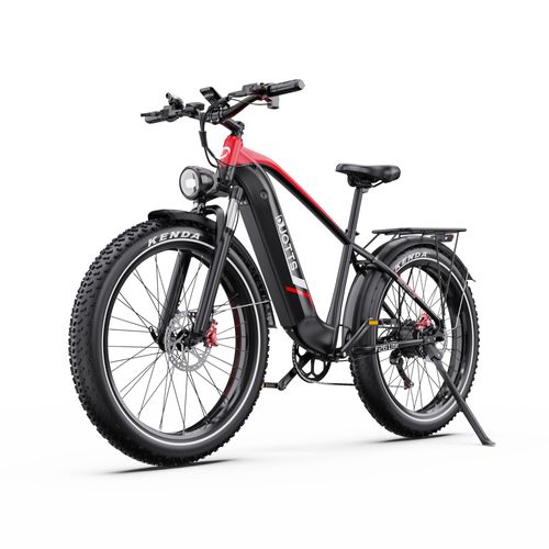 Vélo Électrique Duotts F26 Lite Moteur 750w Pour Adultes Vitesse Maximale 50km/H Batterie 48v 18ah Autonomie Maximale 90km Charge Maximale 150kg Rouge Noirâtre