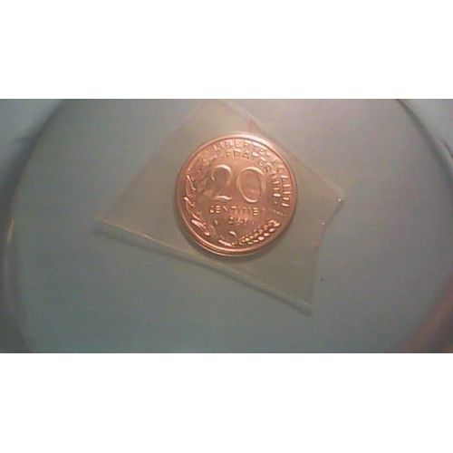 20 Centimes 1980 Fdc