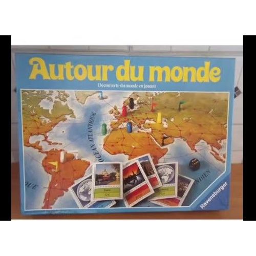 Voyage Autour Du Monde . Jeux De 1968 . Ravensburger