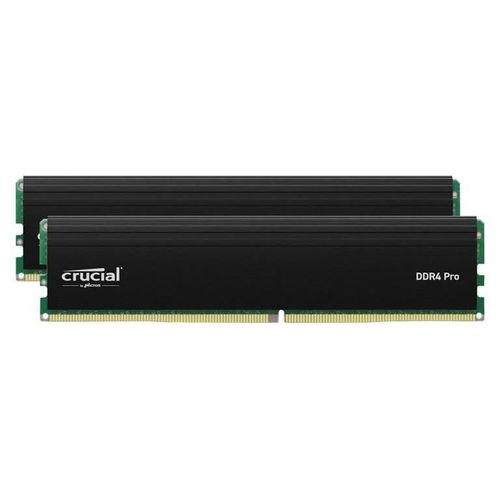 Crucial - DDR4 - kit - 32 Go: 2 x 16 Go - DIMM 288 broches - 3200 MT/s / PC4-25600 - CL22 - 1.2 V - mémoire sans tampon