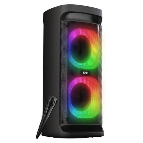 T'nB Party Blaster - Enceinte de soirée - pour utilisation mobile - sans fil - Bluetooth - 60 Watt - noir