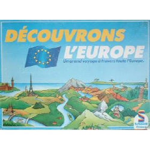 Découvrons L Europe . Jeu Schmidt Vintage