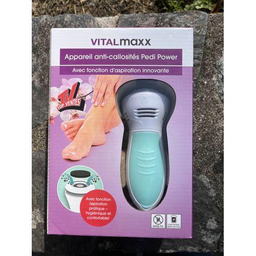 Vitalmaxx Appareil Anti-Callosités Pedi Power
