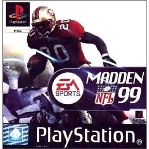 Jeu ps1 Madden NFL 99