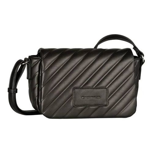TOM TAILOR Sac à épaule bandoulière noir pour femme - Mirela Flap Bag Top Zip S 317283