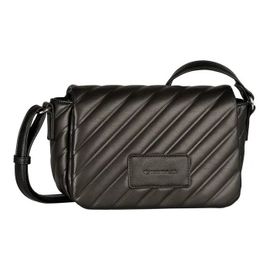 TOM TAILOR Sac à épaule bandoulière noir pour femme - Mirela Flap Bag Top Zip S 317283