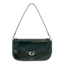 GUESS Sac à épaule vert foncé pour femme - Dea Flap Shoulder Bag Forest 325119