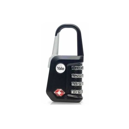 Cadenas de bagage Yale - YTP5/31/223/1 - SA Cadenas à Combinaison Noir
