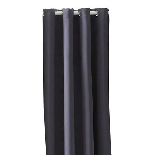 Rideau Occultant - Design Actuel - 140cm X 260cm - Canon De Fusil - 100% Polyester - 8 Oeillets