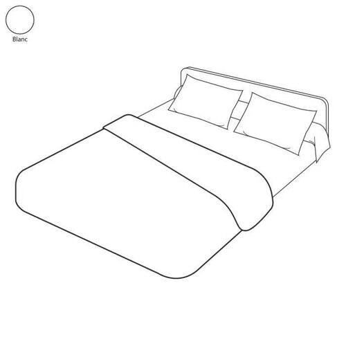 Housse De Couette - Sylvie Thiriez - 140x200 Cm - Coton 57 Fils - Lavable En Machine - Uni