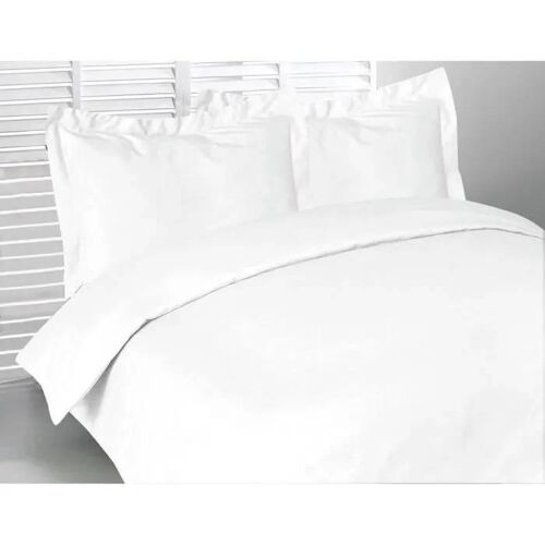 Housse De Couette - 220x240 Cm - 100% Coton - Lavable À 90° - Tissage 57 Fils/Cm²
