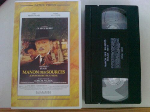 Cassette Vidéo Vhs - Manon Des Sources - Yves Montand