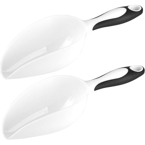 Mevronisshop-Pelles À Glace En Plastique, 2 Pièces Pelle De Cuisine Pour Farine De Glace