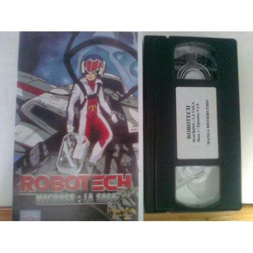 Cassette Vidéo Vhs - Robotech Macross - Épisodes 5 À 8